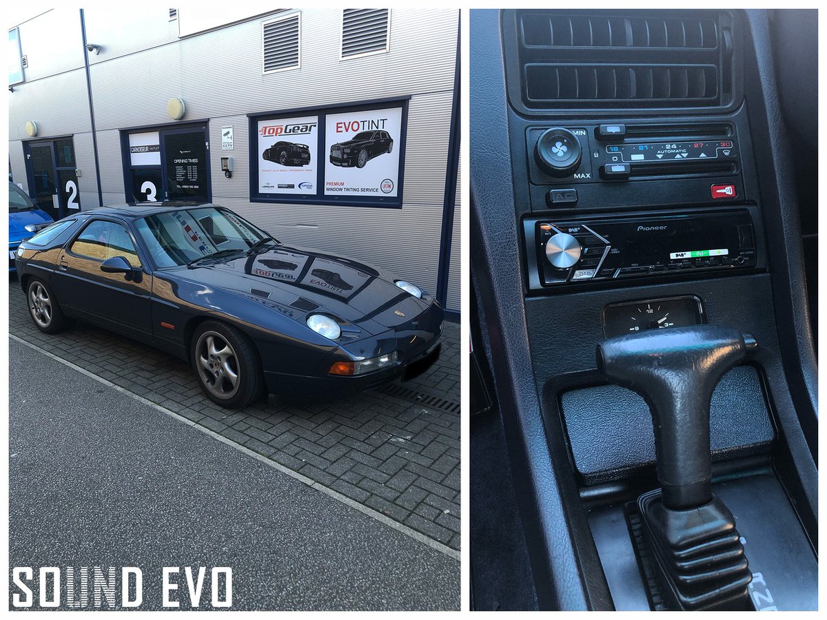 SoundEvo's tweet photo. @Porsche 928 got a @PioneerUK MVH-S2000DAB Digital car stereo with FM, DAB/DAB+ Digital Radio tuner, USB and Aux-in https://t.co/XcqGg1DIk2