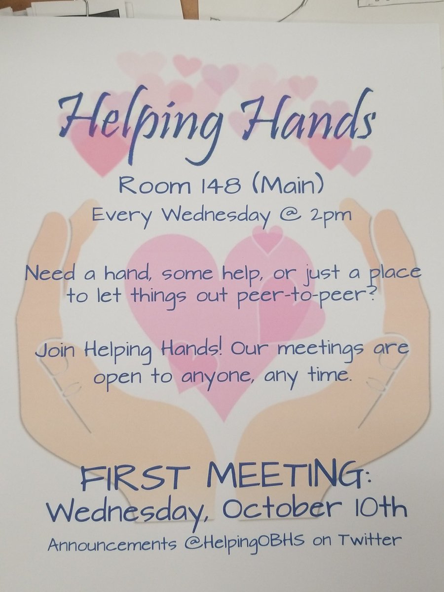 Hey guys! New update, first meeting is October 10th after next week's club fair. Correction for freshman: it's 2pm (last bell) UNTIL 3pm, not at 3 sorry! Hope to see you there!💖