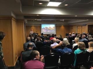 PennStateRPTM's tweet photo. Congrats to Rui Li & Will Rice who were awarded the National Park Service Greater Yellowstone Inventory & Monitoring Network scholarship. Zach Miller, Bing Pan, and Derrick Taff also presented their research at the @GYEConference . @YellowstoneNPS #TrackingTheHumanFootprint https://t.co/u9UIPxqy09