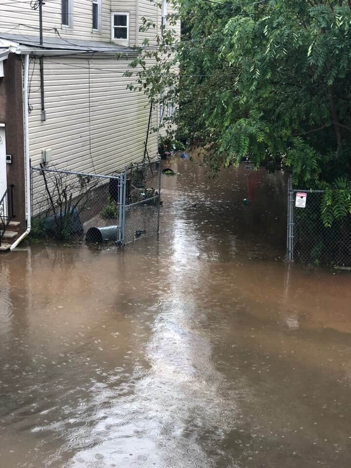 spaceymtn's tweet photo. @News12NJ  streets flooded and cars underwater during this storm https://t.co/p17NPJM9wH