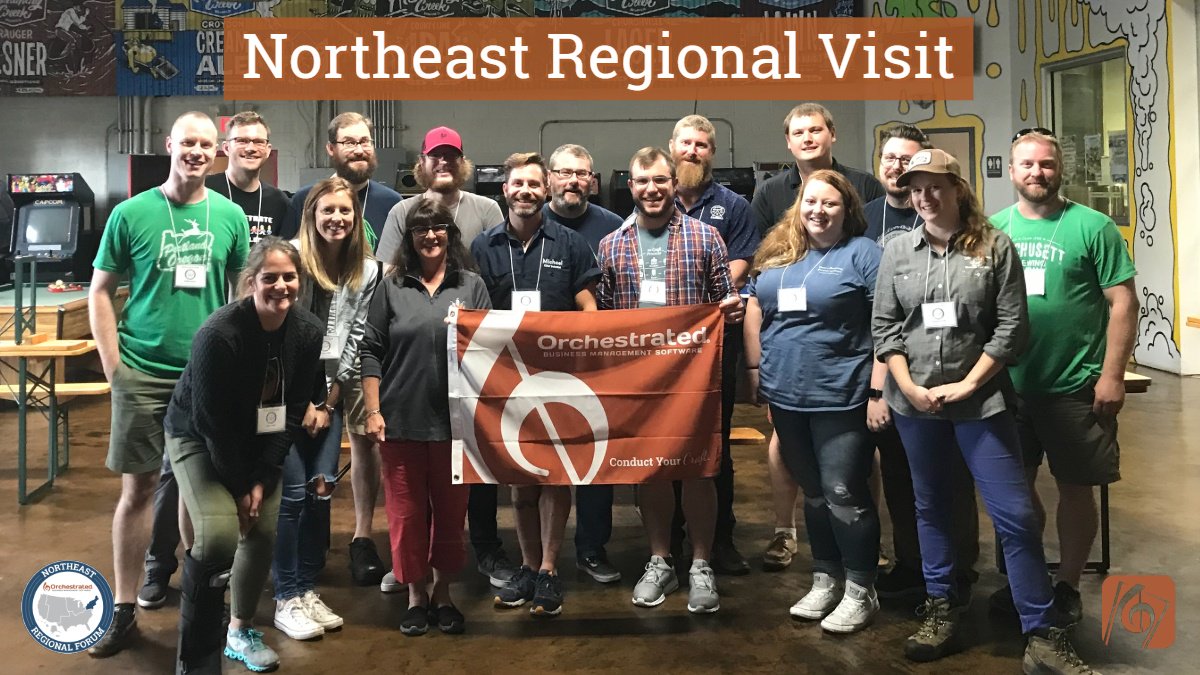 We had an excellent time at <a href="/NCBCBeer/">Neshaminy Creek Brewing Co</a> for our Northeast Regional Visit last week! If you haven't signed up for the Great Lakes Regional at <a href="/lakefront/">Lakefront Brewery</a> October 16th-18th, be sure to register here -> bit.ly/2Dug0Hs 🍻 #craftbeer #spirits #brewerysoftware #conductyourcraft