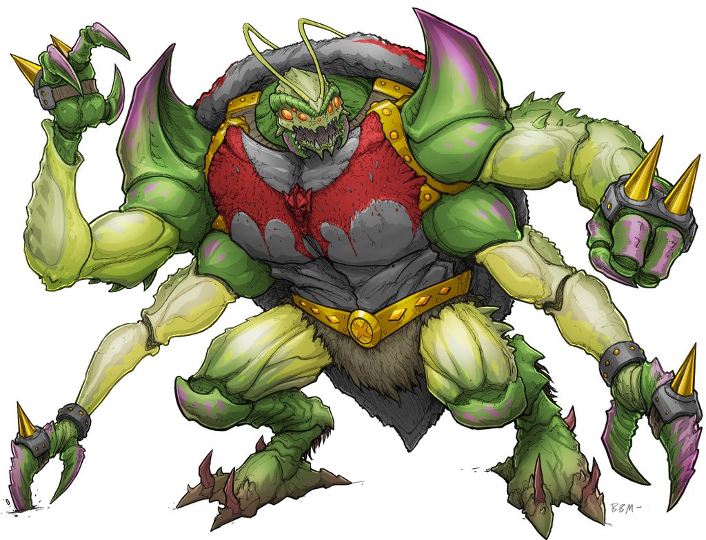 Here is another color version of Thug-bug!  I personally really liked this one. Cody did a great job with the colors.
#mastersoftheuniverse #thundercats #bugs #bugman #cockroach #theevilhorde #warhammer40k #comicbooks #webcomic #monster #insect #heman #hordak #80s