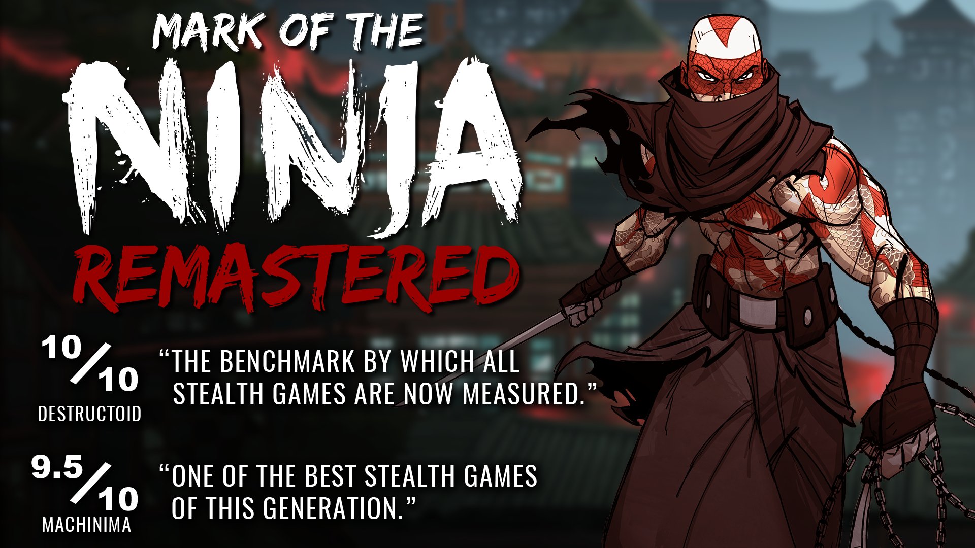 Mark remastered. Mark of the Ninja Remastered ps4. Mark of the Ninja ps4. Стелс игра Mark of the Ninja. Mark of the Ninja Xbox 360.