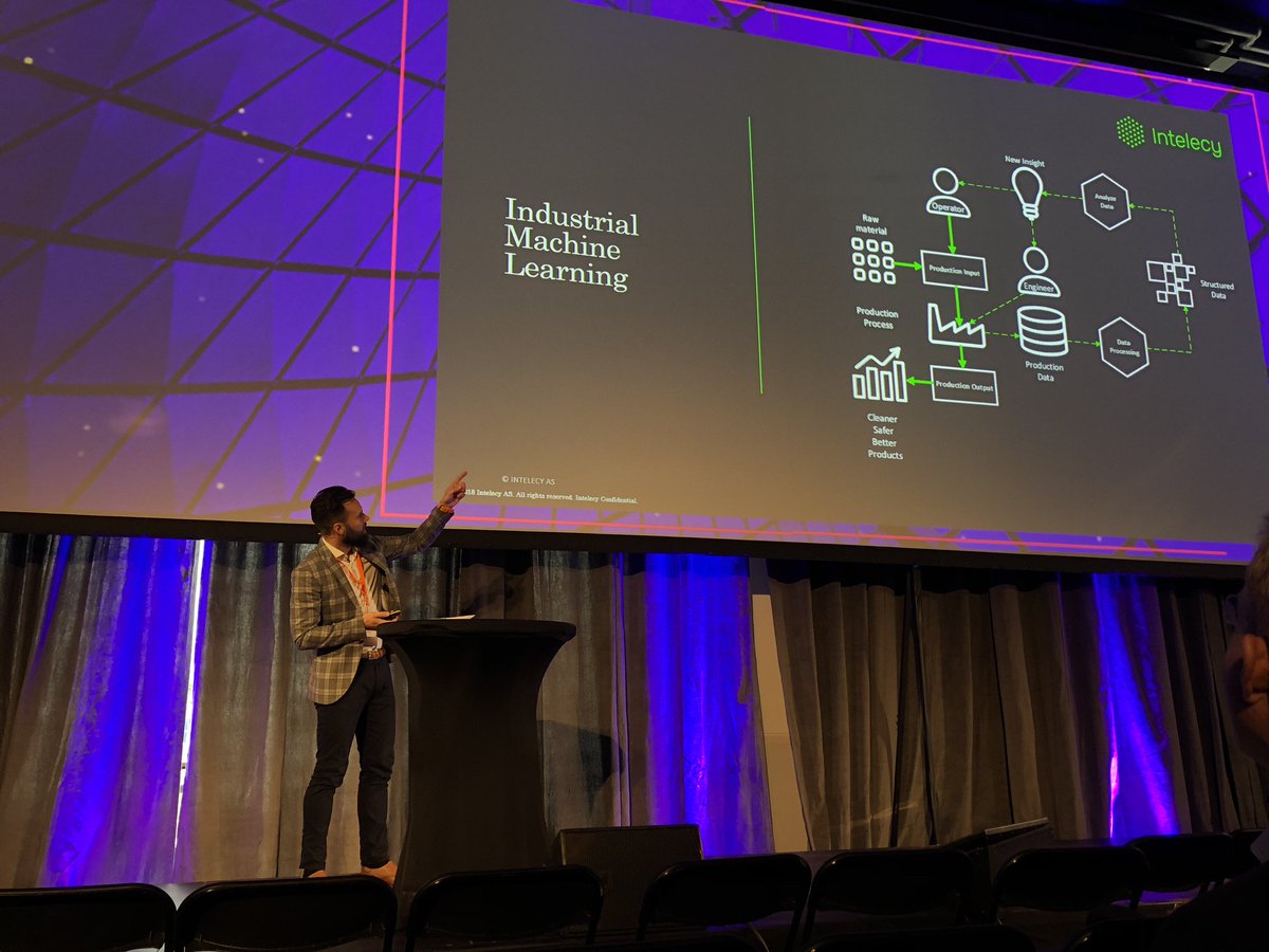 The Intelecy software is doing all the hard work turning the large data sets into valuable insight. Making factories cleaner, safer and more efficient.

#CE18 #OIW2018