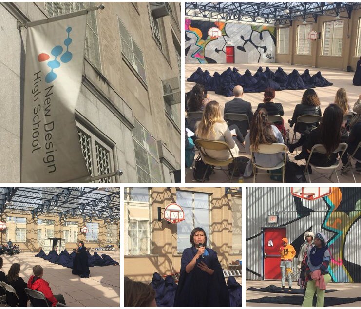 smkfriends's tweet photo. #smkfriends experienced Performance by #lilibethcuencarasmussen @ #newdesignhigh #towwiththeflow - connecting #art and the #globalgoals in #newyork in collaboration with #ART2030 https://t.co/eCFPQ89YKN