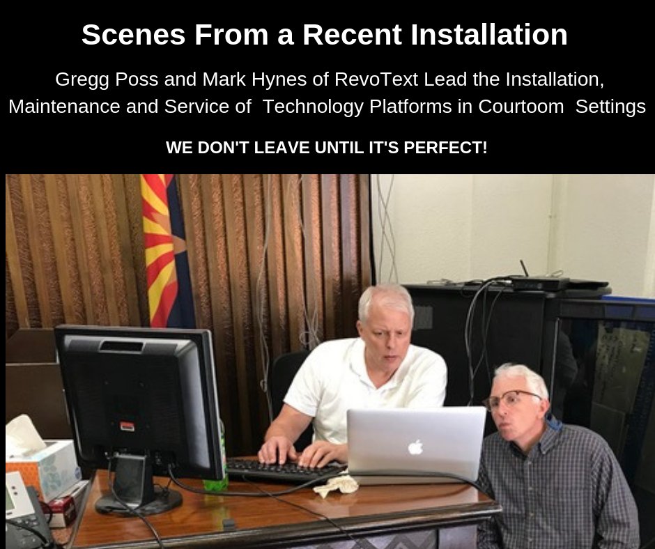 "What we’ve created is a process that can be up and running within four weeks. Court administrators often take a peek into the real-time feed to check in, but it’s never necessary." #Court #courtreporting #technology