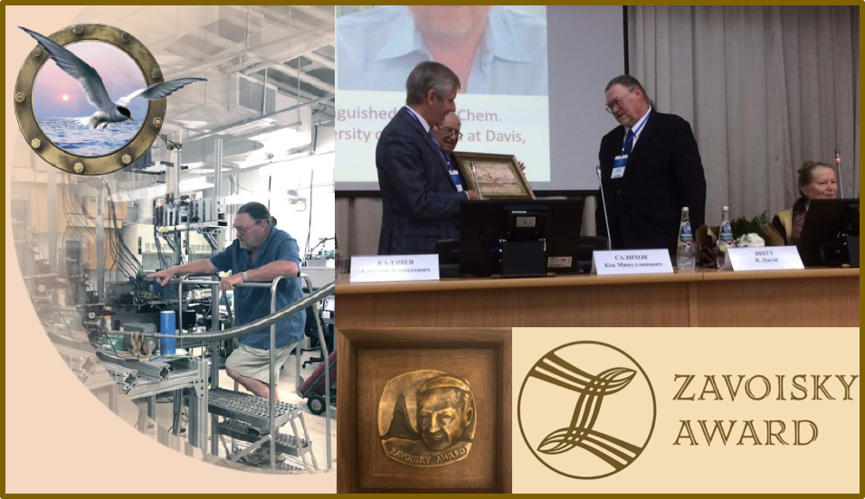 UCDChem's tweet photo. Congratulations to our own @rdavbritt Prof. David Britt! He has been awarded the Zavoisky Award in recognition of his LIFETIME ACHIEVEMENT in magnetic resonance! This is a huge honor! #EPR #magnetism #solarenergy #bioinorganic https://t.co/vt1283g75p
https://t.co/m1T3IHTRjr https://t.co/NNmiJqFvpk