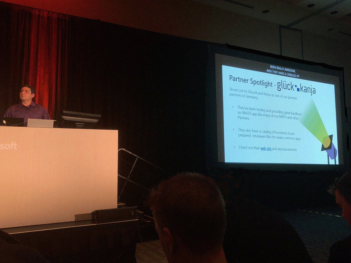 Today at #MSIgnite: <a href="/MSIntune/">Microsoft Intune</a> finally delivers cloud deployment capabilities for all kind of software - and we're more than happy to provide hundreds of pre-packaged applications into this new ecosystem based on our @RealmJoin package factory. See more at intunewin.com