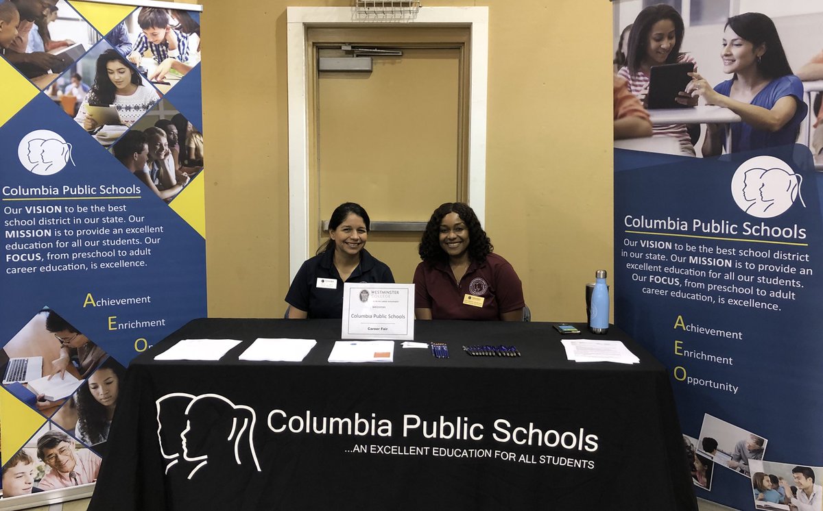 My first CPS Job Fair with Lari Melbourne, Talent Aquistion expert!