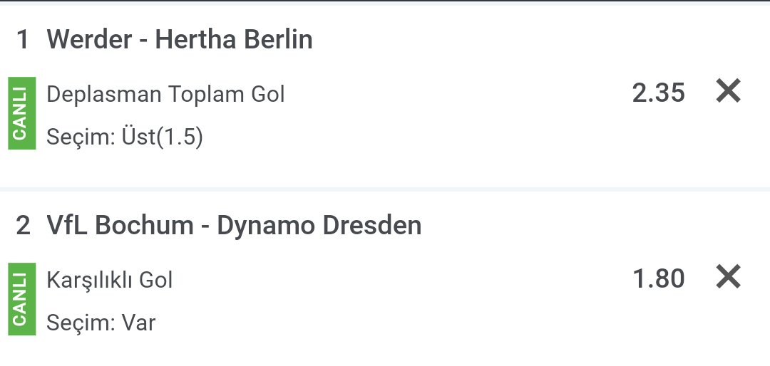 Akşam Bahisleri 👌

Değerlendirenlere Tebrikler 👏👏

#Oran +4.00

<a href="/betturkaoffical/">Betturka</a> 👉 @betturka 👉 2Betturka.Com 

#Canlibahis
#Bahis
#iddaa