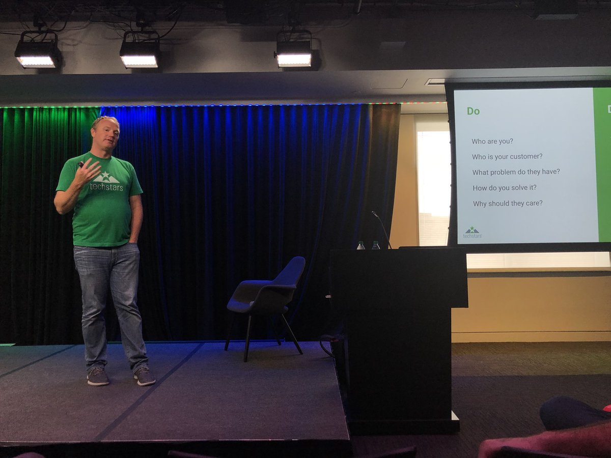 “Be interesting!” Is THE most important thing about your company pitch. <a href="/ryankuder/">Ryan Kuder 🦄🌊🌮</a> is following his own advice! #pitch #Entrepreneurship