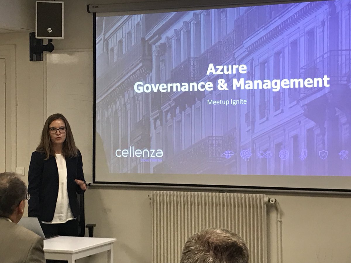 Meetup <a href="/AZUGFR/">Azure User Group FR</a> : gouvernance #Azure par <a href="/PerninManon/">Manon Pernin</a> c’est du sérieux !