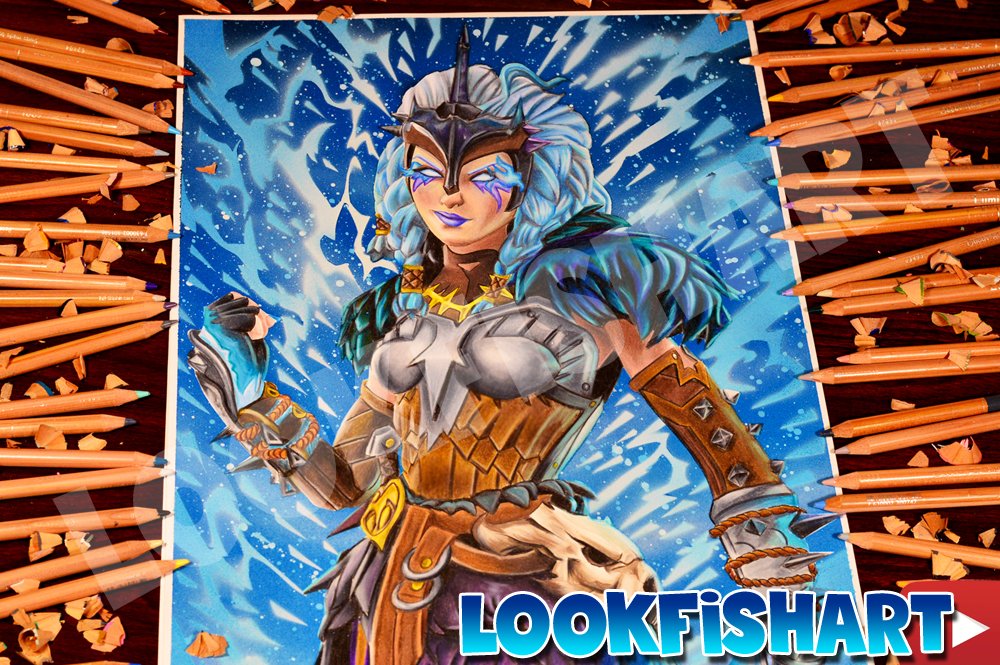 Drawing Fortnite Battle Royale Valkyrie Legendary Skin - drawing fortnite battle royale valkyrie legendary skin fortnitegame fortnite