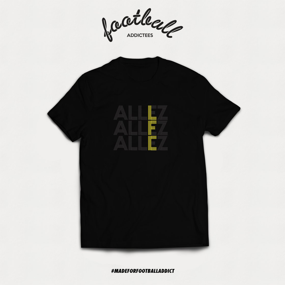 ftblladdictees's tweet photo. T-shirt #LIVERPOOL | #ALLEZALLEZALLEAZ BLACK | IDR 85k | MORE INFO &amp; ORDER : 089629002747 #FOOTBALLADDICTEESKATALOG https://t.co/SF3hKySgfV