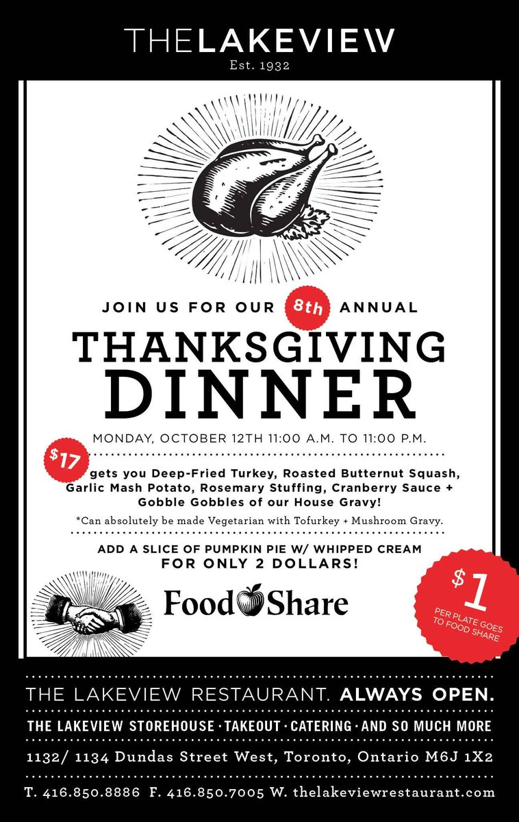 Cooking Thanksgiving Dinner is for turkeys!! 😉😜 Come celebrate with us this year. All the fixing's AND no dishes to do afterwards!