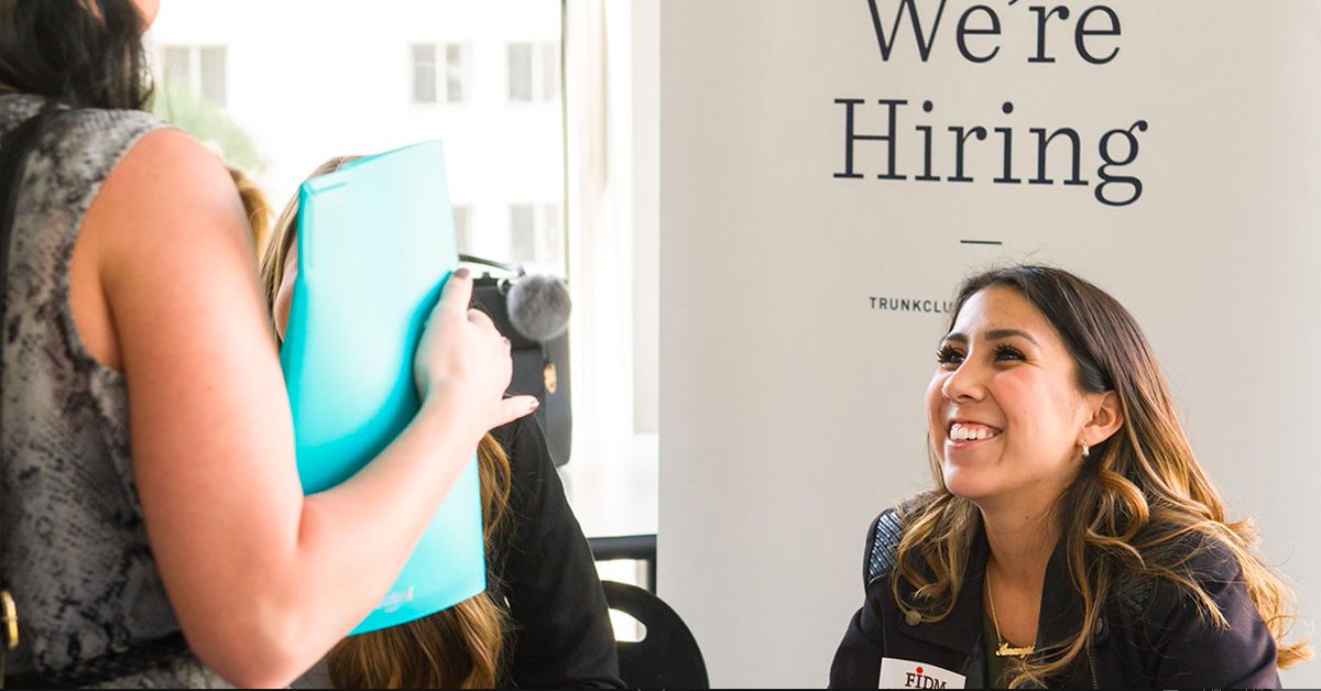 FIDM's tweet image. Take the first step towards your career in the #creative industry and attend the Fall Job Fair at the #FIDMLA Campus on Oct. 2nd in the Student Lounge from 9:00a.m. - 12:00p.m. Come dressed to impress and resume in hand! Learn more about the #careercenter: bddy.me/2xCbWPZ