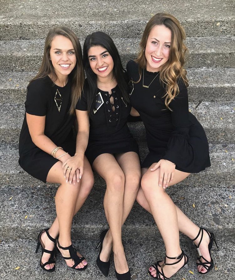 Recruitment season has us feeling extra lucky to have our sisters by our side 💛🌟