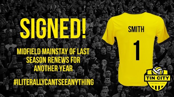 TinCityFC's tweet photo. SIGNED: Last season's top appearance maker Smith (@Jack__Smith95) will stay at Aloha Park for another year. https://t.co/7CyZXAau6J