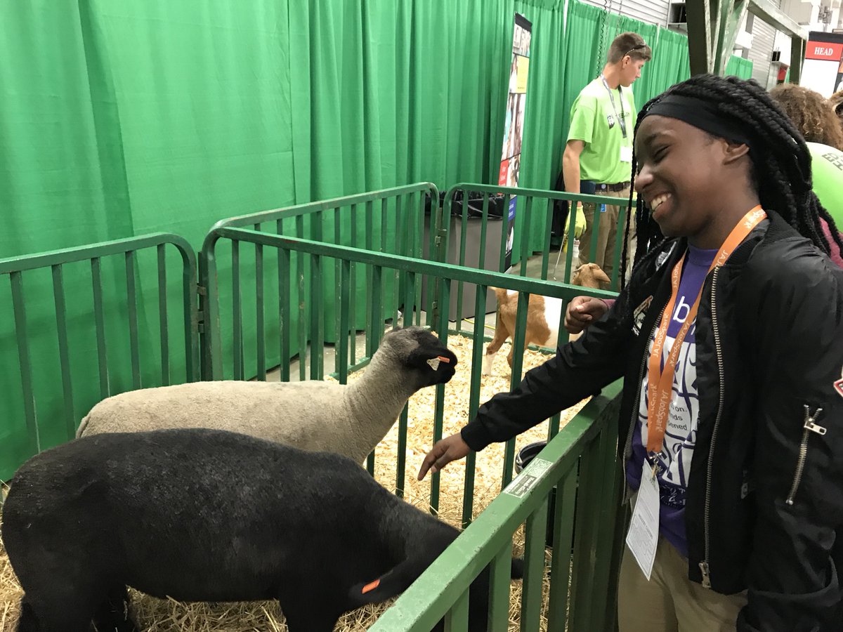 IPSSchools's tweet image. You can’t be what you can’t see! At #JAJobSpark students from @IPSSchools also got a glimpse of what life is like working in “Agriculture, Food &amp;amp; Natural Resources” - hands on learning at its finest 🤗 So many career opportunities and booming industries were represented today.