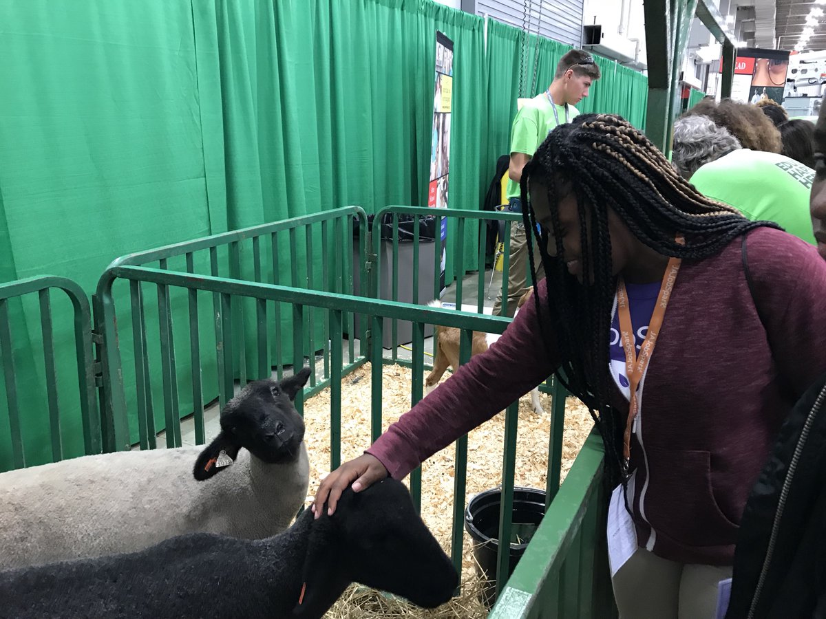 IPSSchools's tweet image. You can’t be what you can’t see! At #JAJobSpark students from @IPSSchools also got a glimpse of what life is like working in “Agriculture, Food &amp;amp; Natural Resources” - hands on learning at its finest 🤗 So many career opportunities and booming industries were represented today.