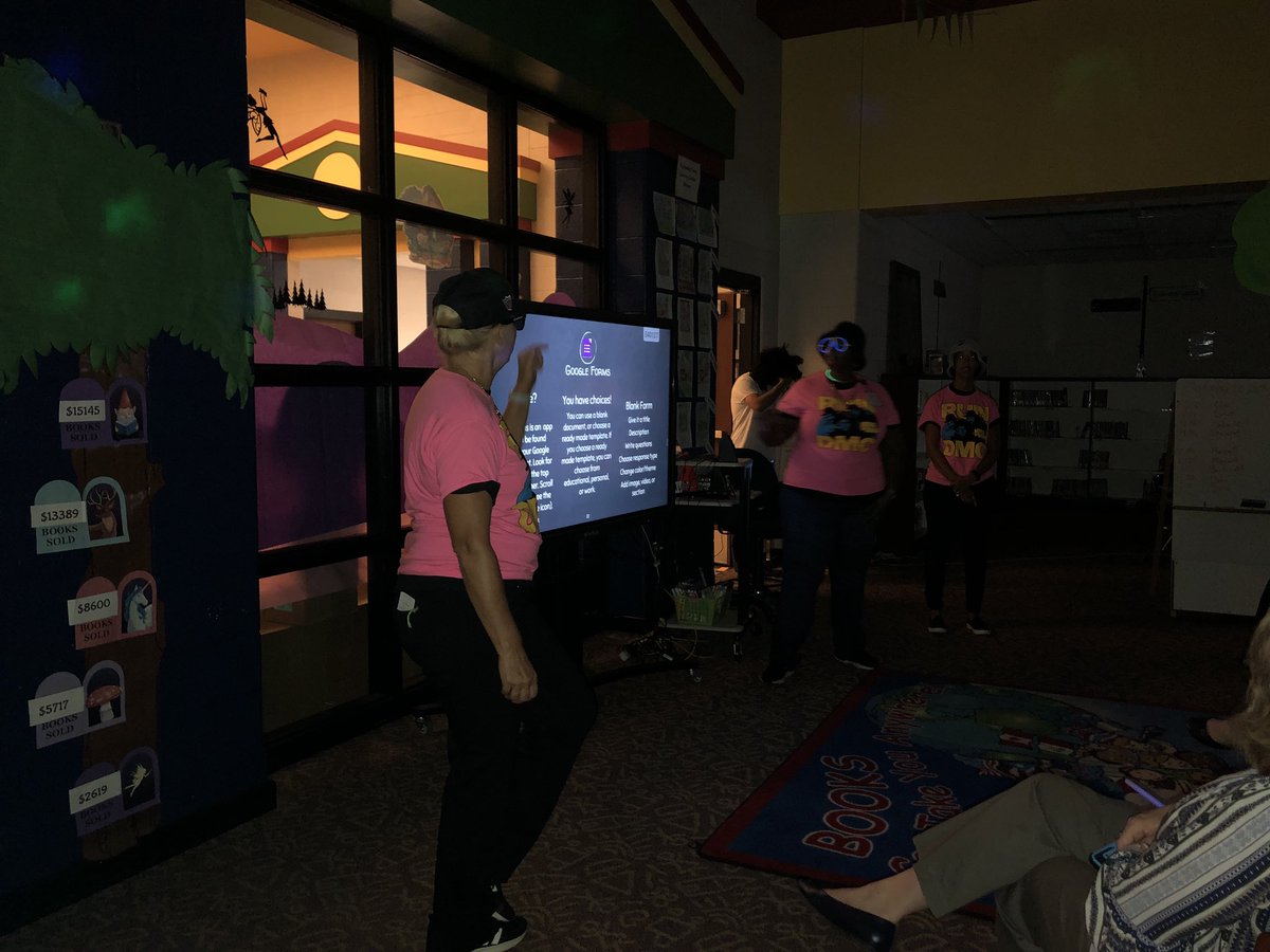 ShemikaStinnett's tweet photo. @LegacyElement Tech Jam Sessions! “Control” &amp; “Walk this Way” with Technology this year @MadCoSchools @AlabamaDeptofEd #AllMeanAllMCSS #MAdCoTIM https://t.co/ouTBcoKTwr