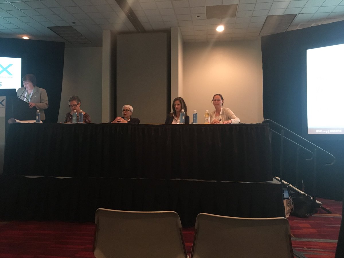 Excited for a great conversation on women in security with <a href="/LisaDiesRoy/">LRoy</a> #GSX18