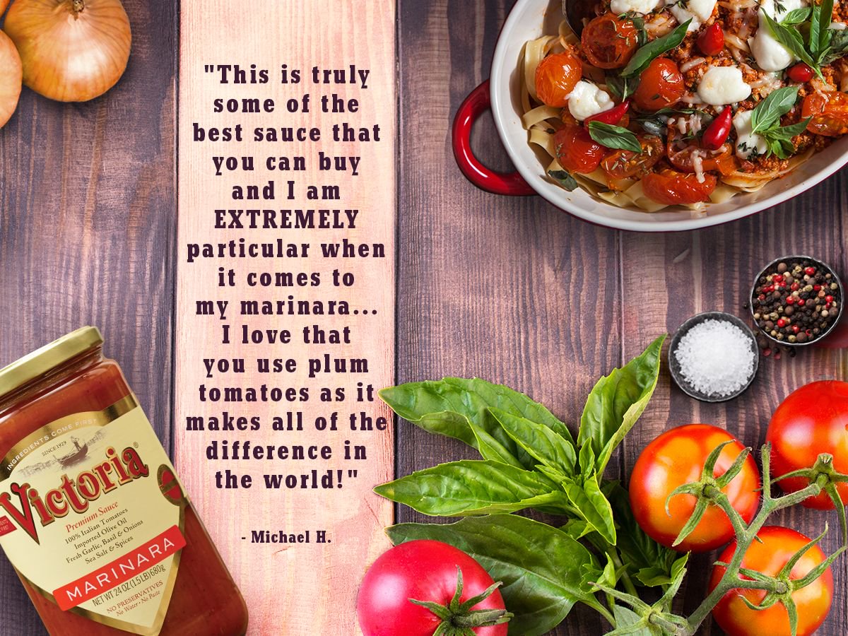 VictoriaFoodsBK's tweet photo. #FanLove #Testimonial #IngredientsComeFirst #Marinara #MarinaraSauce https://t.co/BkPUlz9T2x