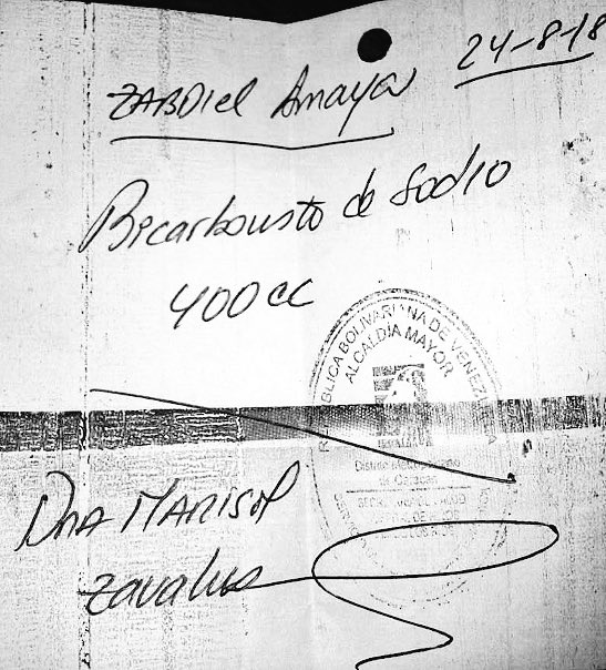 AnonMundial's tweet photo. 🚨🚨#URGENTE🚨🚨
Se Necesita 41 frascos de BICARBONATO DE SODIO, 
para 5 niños entre ellos Zabdiel (4 años) y Daniellys 14 años), internados en la unidad de Hematología del JM. Cualquier #Donacion avisar a @aconvida16 al 📞042614486 o 📞04140118490 https://t.co/cz17rpGuYE