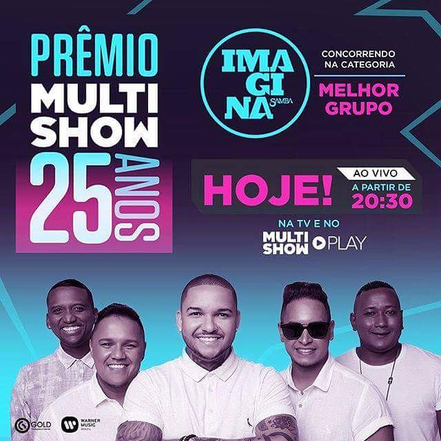 feitosprasomar's tweet photo. Chegou o dia!! 🙌
É um grande prazer estarmos indicados na categoria “Melhor Grupo” de um prêmio tão importante! Agradecemos a toda equipe do @multishow pela parceria e principalmente aos nossos fãs que nos indicaram e que estavam votando até ontem, no último minuto! https://t.co/IV6hk4Wo2d