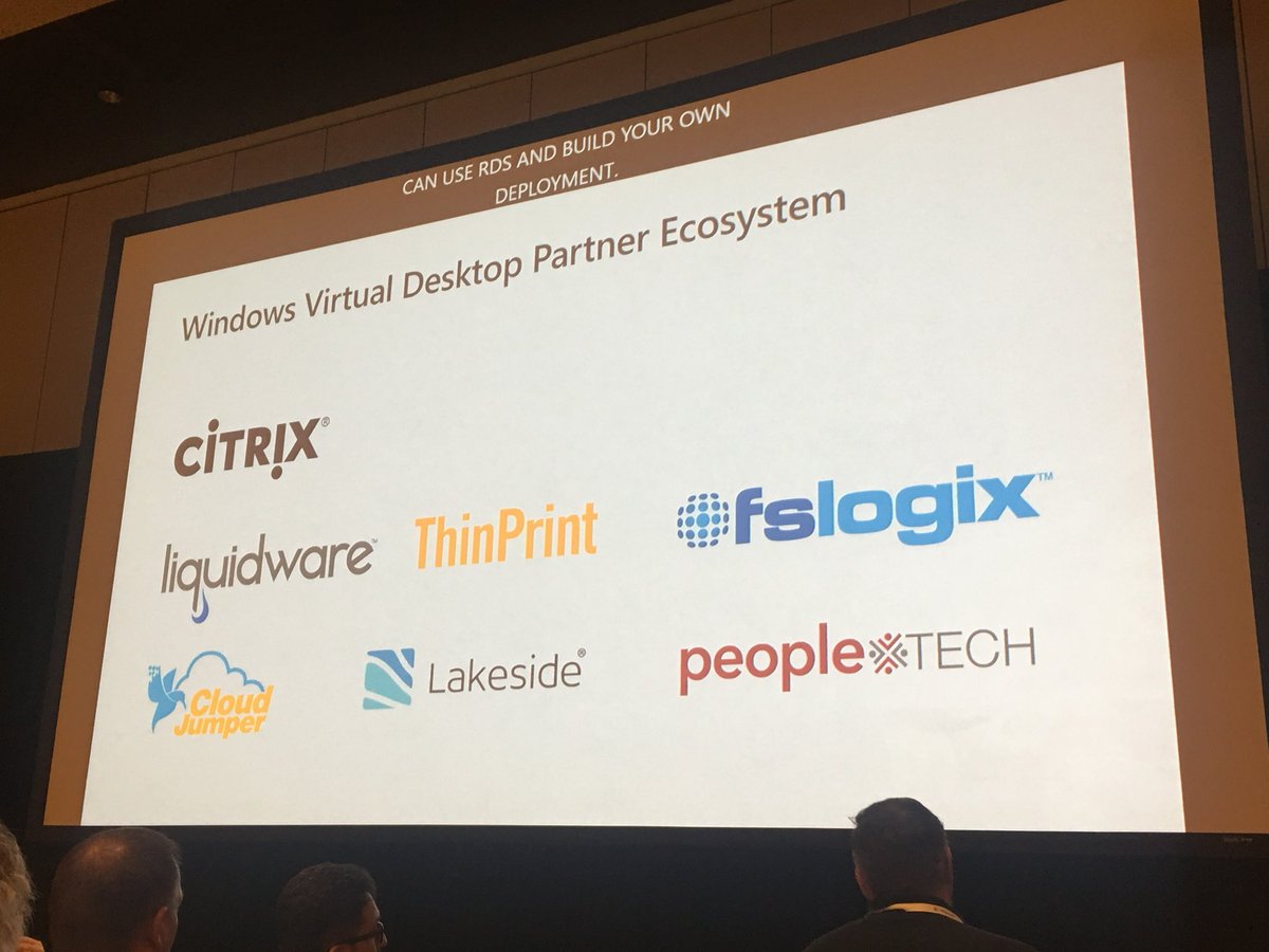 fberson's tweet image. .@RDS4U and @PieterWigleven on the partner ecosystem for Windows Virtual Desktop #msignite #RDmievolved #mswvd