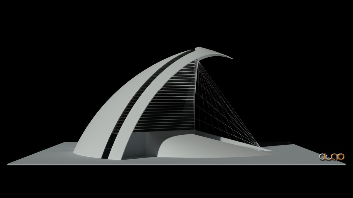4lvaroHFM's tweet image. Modelo de estructura conceptual: estructura atirantada, acero y losas postesadas / Conceptual structure model: cable-stayed structure, steel and post-tensioned slabs. #parametricdesign #paramétrico #design #arquitectura #structuralengineer