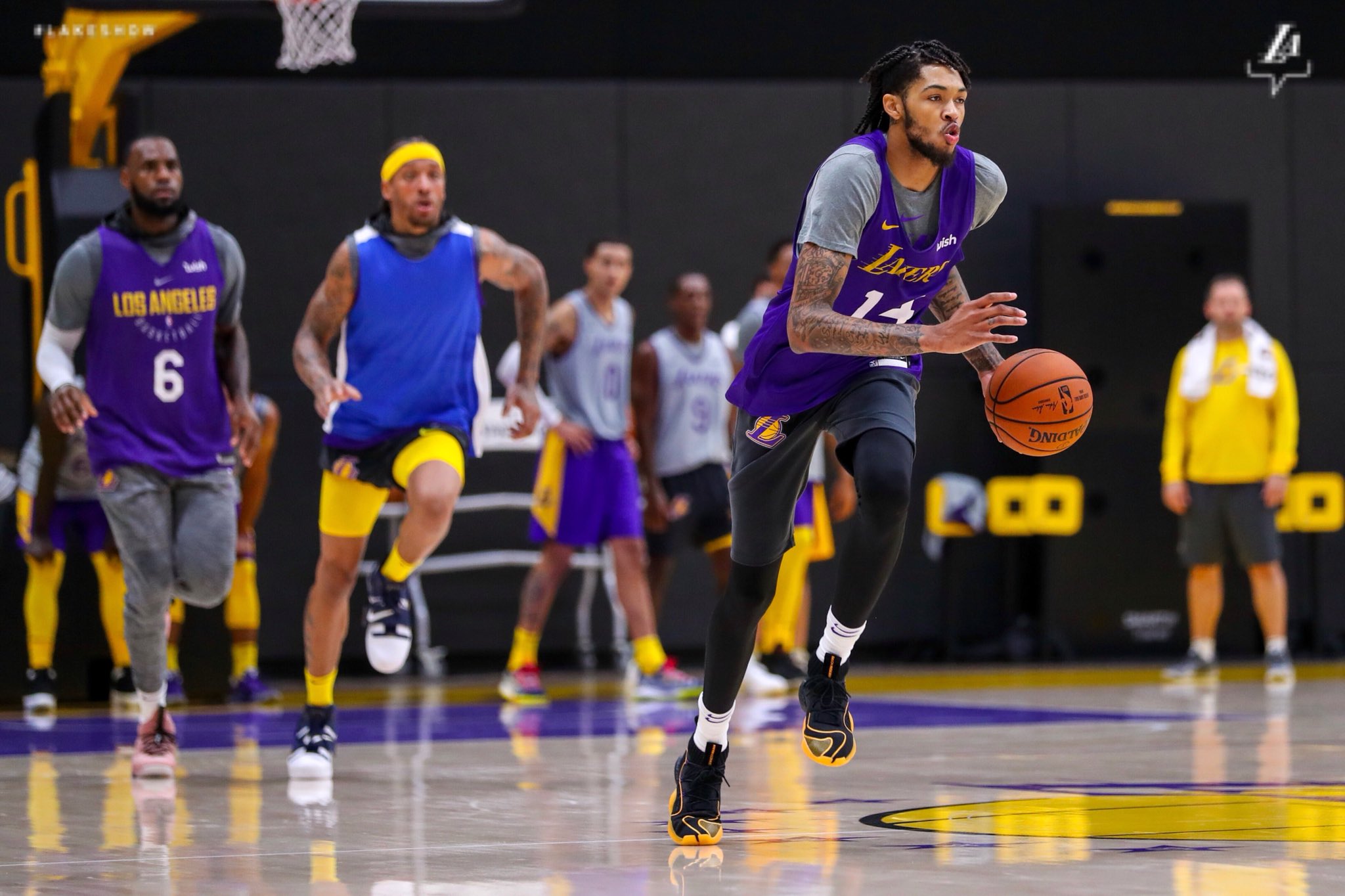 Los Angeles Lakers on X: Season's here 💜 #LakersMediaDay
