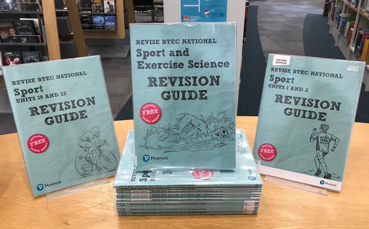 LRC_OneSFC's tweet image. Our new sport books have arrived in just in time for National Fitness Day.  Borrow them today from the Green Zone @SuffolkOne #NationalFitnessDay #sportsbooks #revisionguides #resources