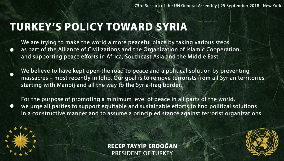 We urge all parties to assume a principled stance against terrorist organizations in Syria. 

#WorldIsBiggerThan5