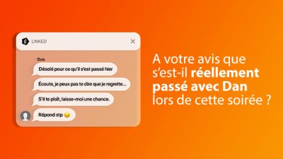 UsernameProject's tweet image. À votre avis, que s&apos;est-il réellement passé avec Dan lors de cette soirée ? 📱