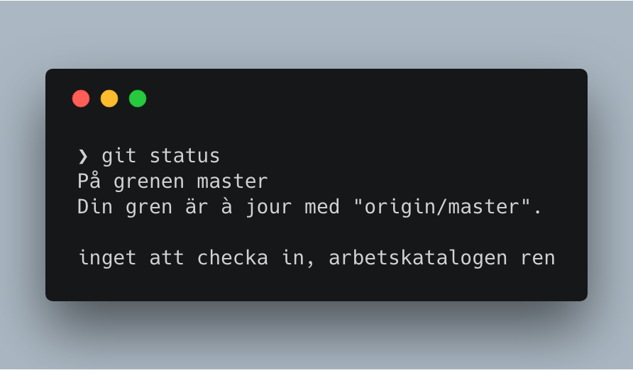 johanhenrikssn's tweet photo. Wow, git 2.19 defaults to Swedish for me... so weird.

"Din gren är á jour med "origin/master" 😂 https://t.co/gDsb4hp0rC