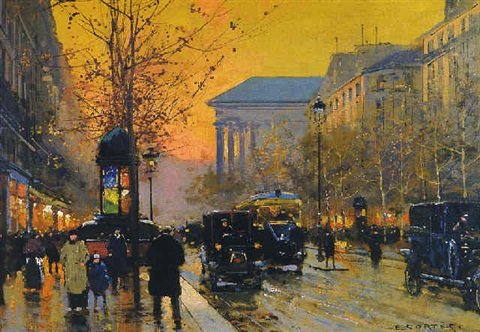 Édouard Léon Cortès
La Madeleine au crépuscule
