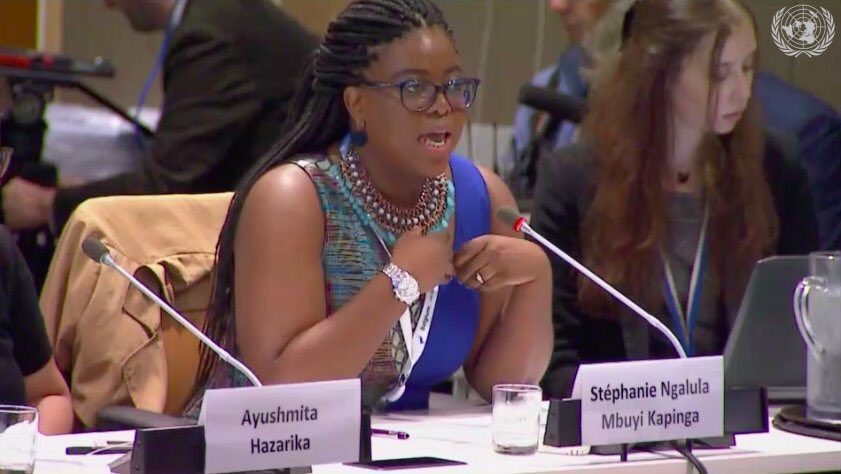 alexanderdecroo's tweet photo. Powerful intervention of @StephNgalula on the need for role models in New York #UNGA
Pleased to see young people are fired up and ready to go! #SheIsEqual. https://t.co/ri6KMe4IO7