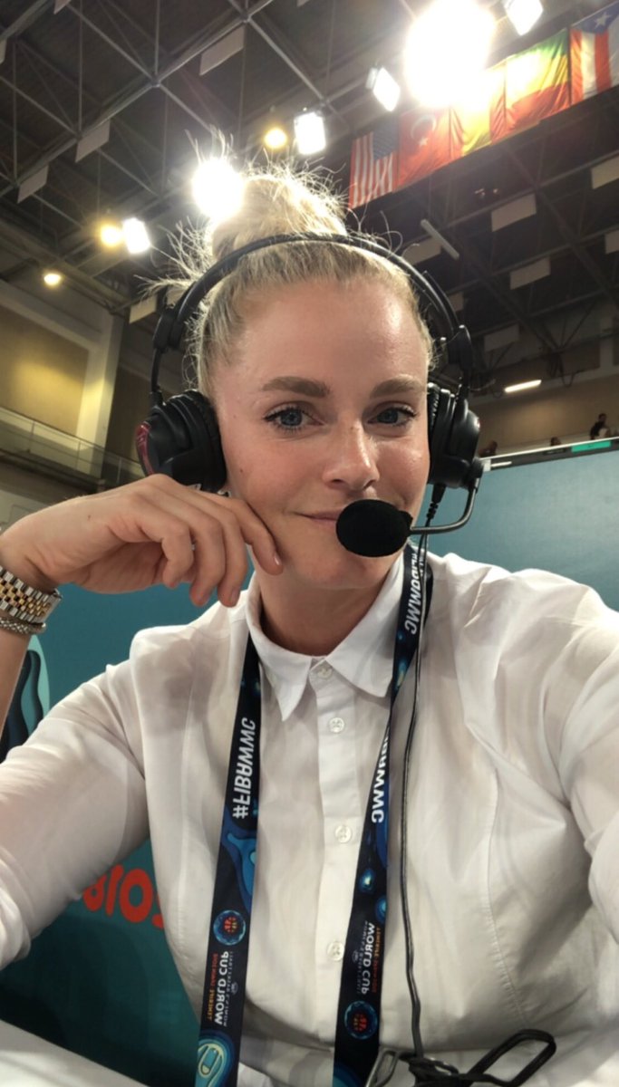 Tereza Brantlova Such A Pleasure And Honor To Commentate Court Side This Usabasketball Team And Others Here In Tenerife At Fibawwc For Fiba Media Fiba With Clarkabbey Heard All Around The