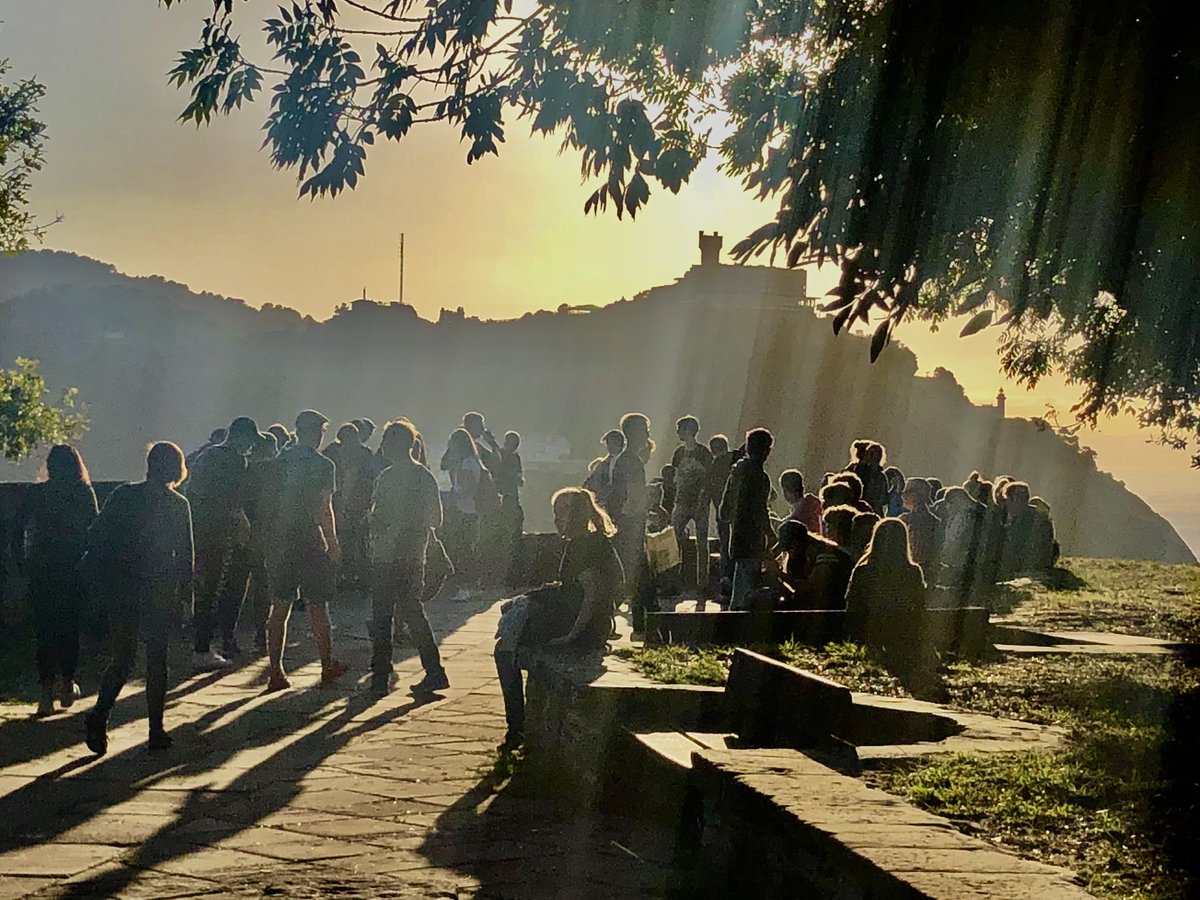 Bonita forma de acabar el día ☀️