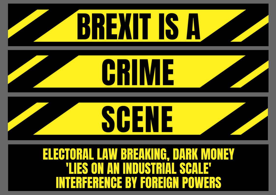 SandraDunn1955's tweet image. #VoteLeaveBrokeTheLaw #VoteLeaveLied #voteleavecheated
Why should ANYONE respect result of referendum?