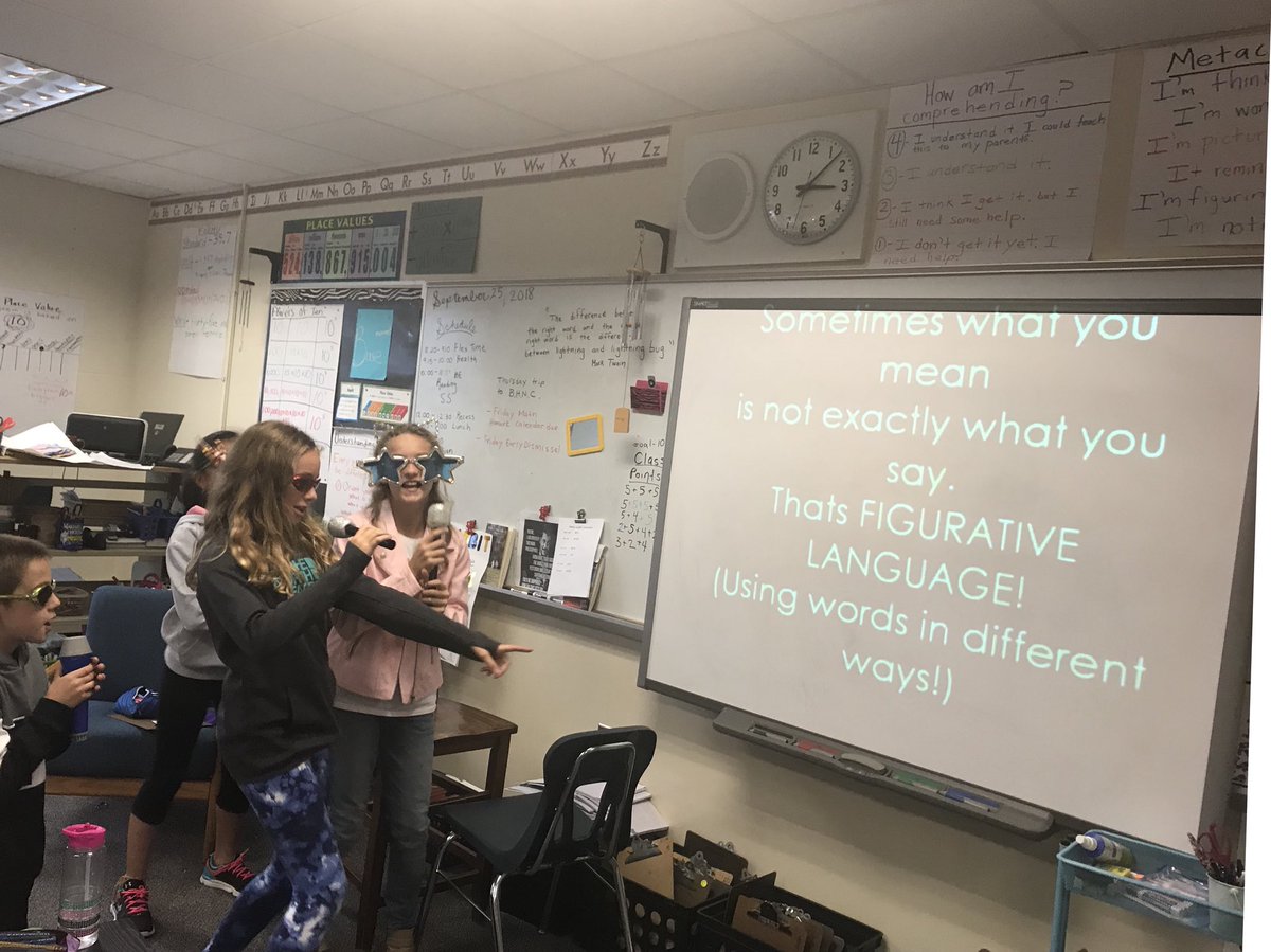 MrsMay9's tweet photo. Doing the Figurative Language rap! https://t.co/YrWRSy1JxK
