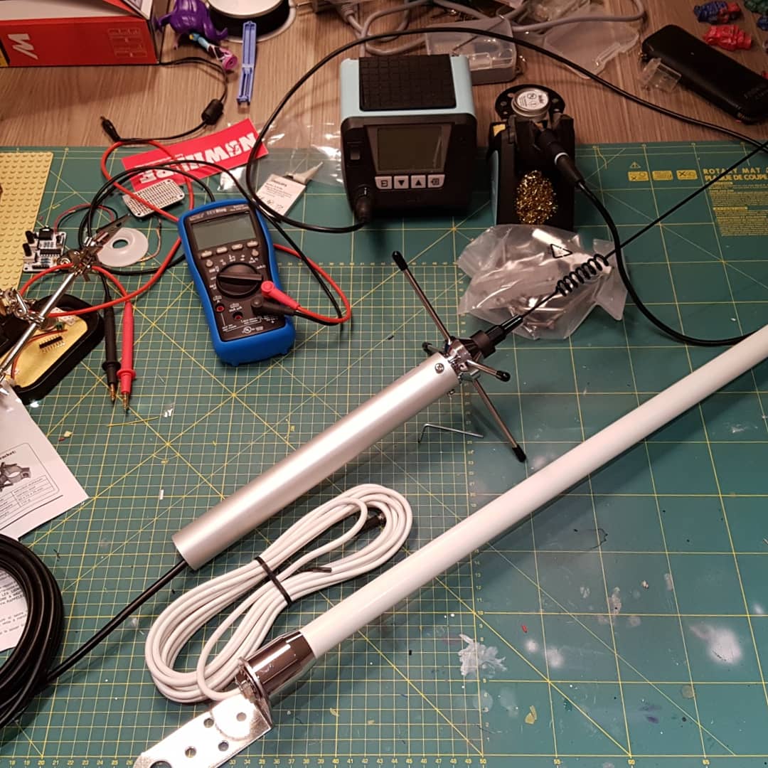 I'll be up on the roof #LoRaWAN #IoT