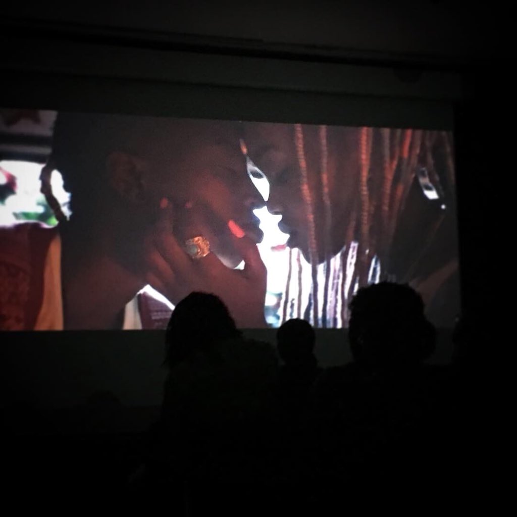 “I hope this film allows a generation of children to love freely,” said Nini Wacera at the press screening of #Rafiki, a Kenyan love story between two young women. It was banned, but has been allowed in selected cinemas for one week. Ready for #Oscars #rafikimovie #kenya #lgbt