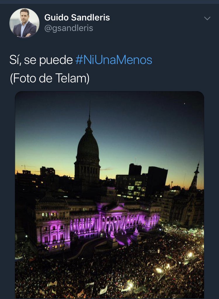somostelam's tweet photo. Miren si Télam es importante, que el actual presidente del Banco Central citaba la foto hace tres años. Por eso le reclamamos una mesa de diálogo real a @herlombardi y compañía, así @gsandleris y el resto de los argentinos/as pueden informarse a través de su agencia de bandera. https://t.co/RhYNpalCvr