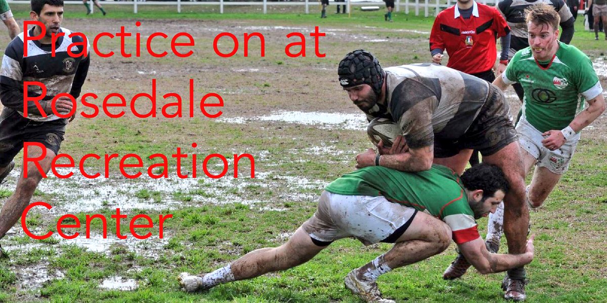 Get out to practice today, 9/25. New players always welcome. Potential for a DIII friendly to be added this Saturday. The field won’t be as wet as it is in the photo below! 

#norain #training #tackle #rome #rugby #Washington