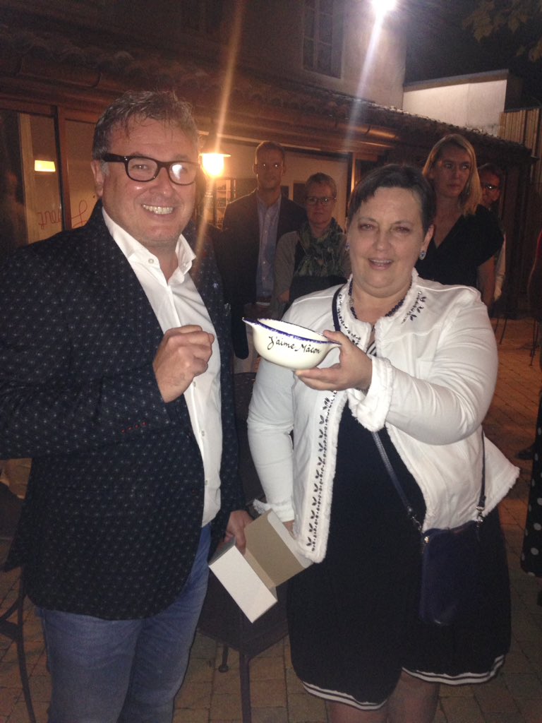 Visite de la CL Plouzevede à la CL Macon ( suite et fin ): visite chèvrerie Chevenet, puis Domaine de La Croix Senaillet pour terminer au restaurant l'O des vignes! A renouveler !@Avionvoltige <a href="/MGoygerex/">Goy</a> <a href="/GoiffonMichele/">M. GOIFFON</a> <a href="/ca_centrest/">Crédit Agricole Centre-est</a> #mutualisme