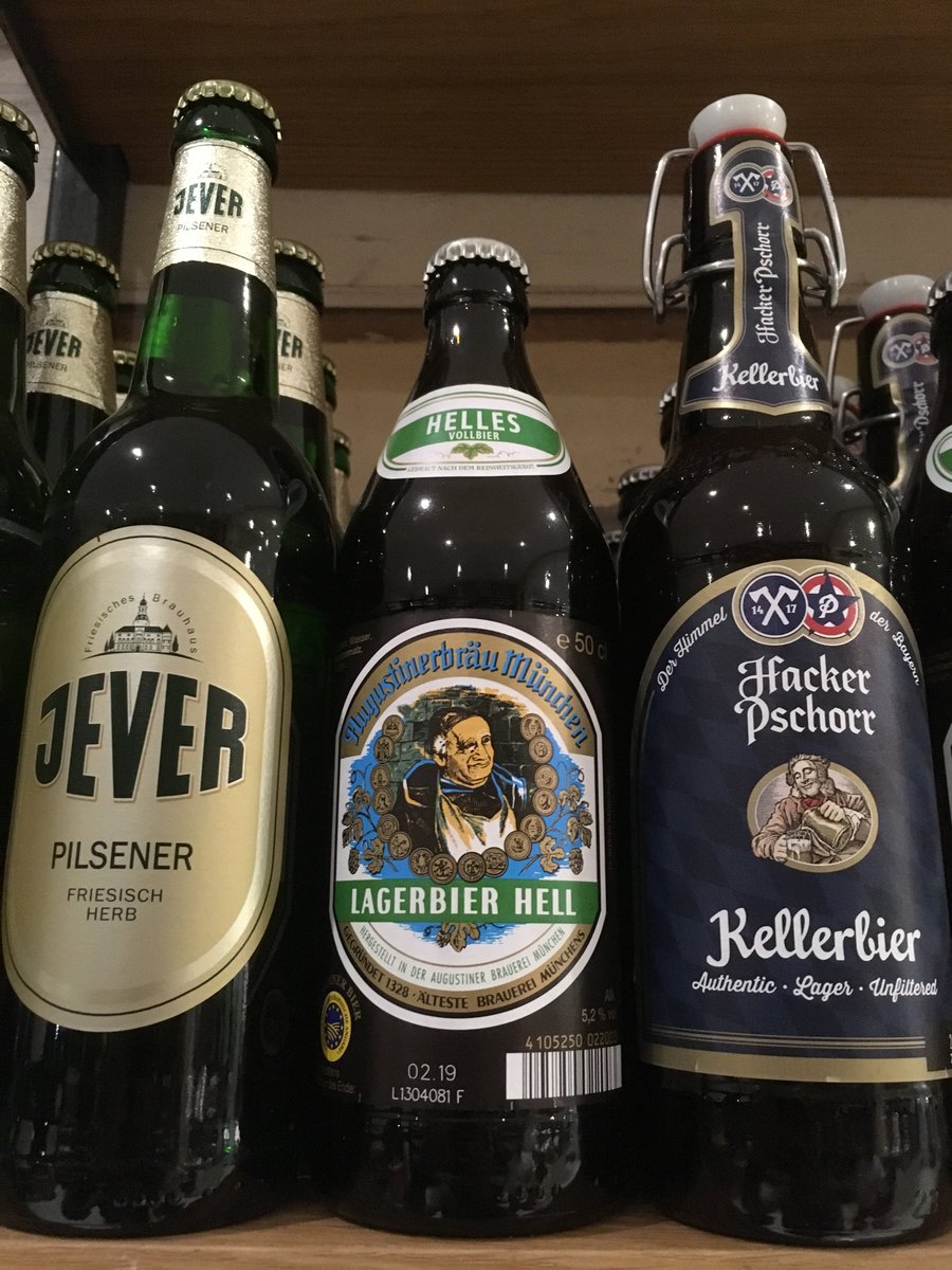 Belgian, 'cause they're good.
German, to celebrate along, our way. Prost!