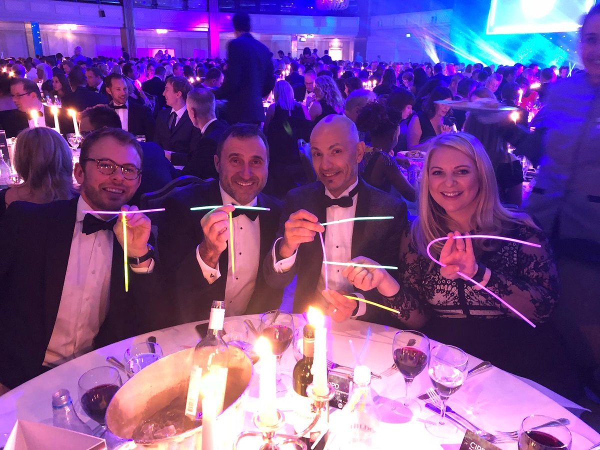SteveEllisCoach's tweet photo. #CIPDPMAs18 #TTEC Fingers crossed on table 95 for best HR and L&amp;D supplier ! #jotun is a fantastic partner! https://t.co/7NvtwjpXqD