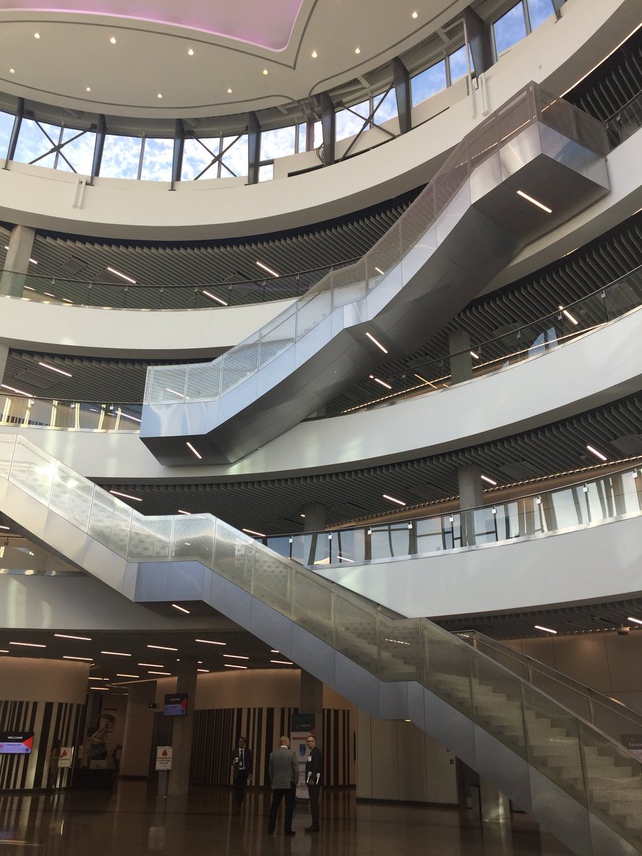ASETMat's tweet image. Danya’s keeping busy today attending Canada’s Premier Chemistry Business Summit at @NAIT’s Productivity and Innovation Centre! Lots of incredible information in a VERY neat building here in #YEG! #chem #architecture